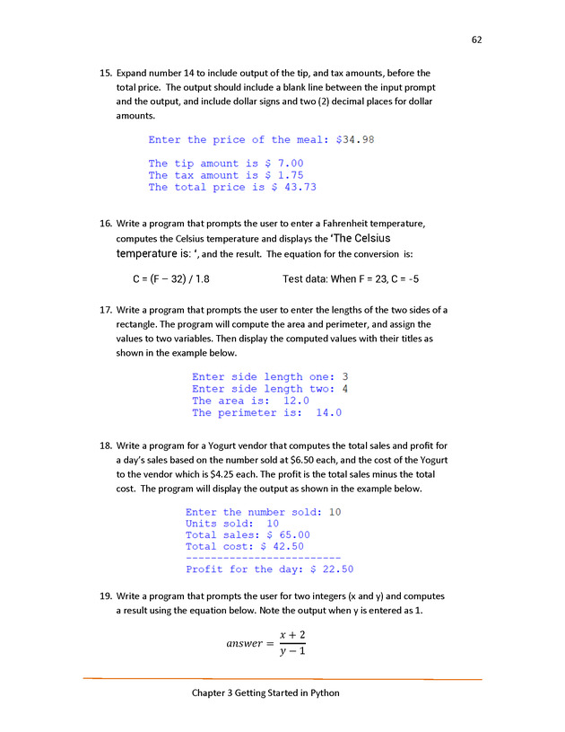 Introduction to Python Programming: Starting Out with IDLE - The Python Shell and IDLE 44